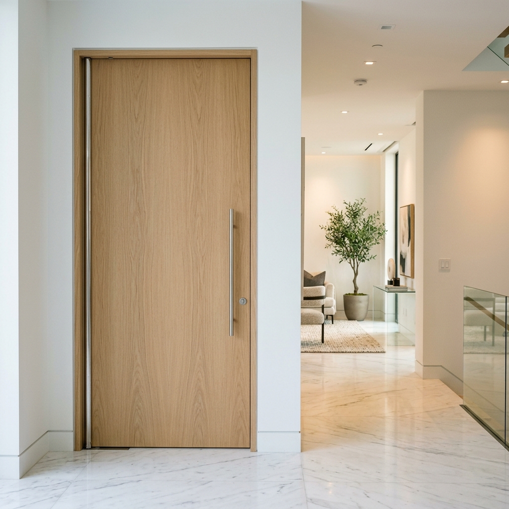 Elegant Interior Pivot Door